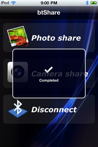Bluetooth Photo & Camera Share