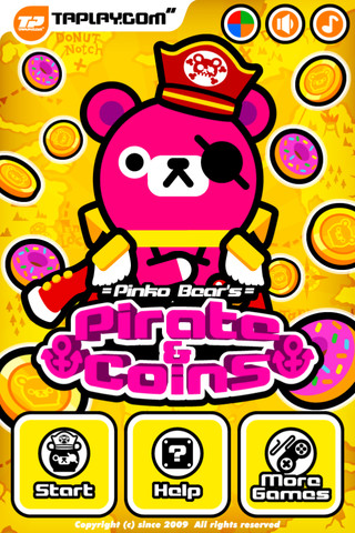 Pirate and Coins - Pinko Bear HD