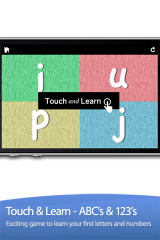 Touch and Learn - ABC Alphabet and 123 Numbers