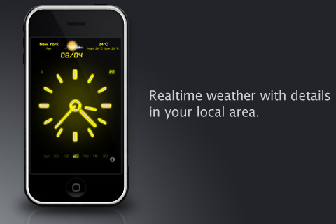Alarm Clock - Local Weather Forcast