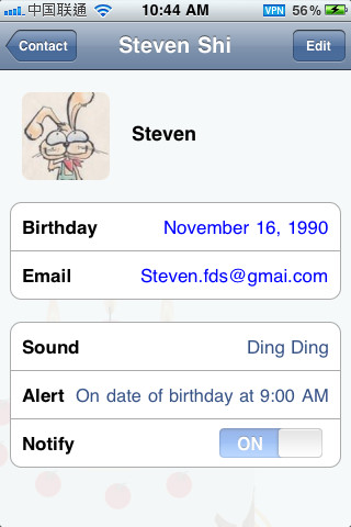 Birthday Reminder! Lite -Never miss a birthday