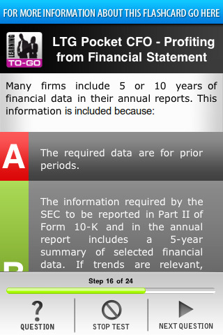 Full Finance Learning course.
