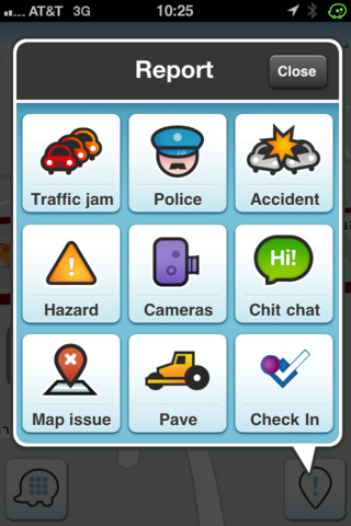 Waze GPS & traffic - Social, fun!