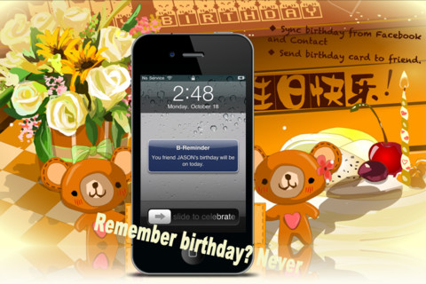 Birthday Reminder! Lite -Never miss a birthday