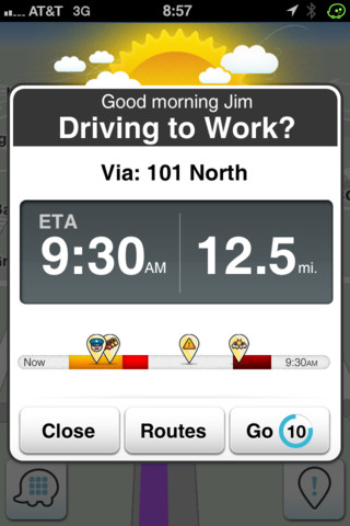 Waze GPS & traffic - Social, fun!