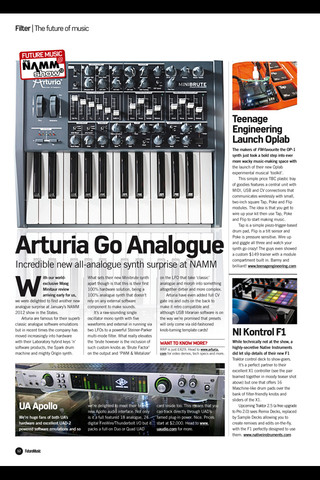 Future Music: technology and tutorials for the modern music producer