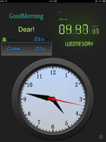 AlarmClock And Weather HD-Ad Switch
