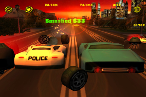 Police Chase Smash