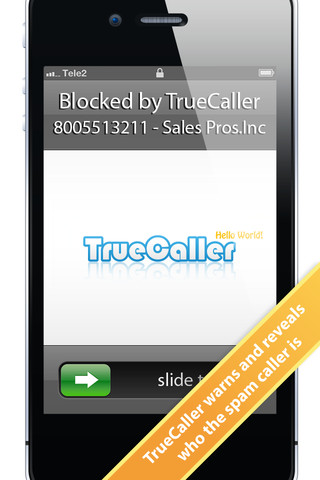TrueCaller - worldwide number search and spam filter