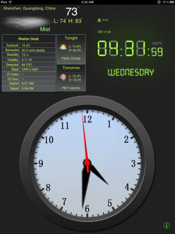 AlarmClock And Weather HD-Ad Switch