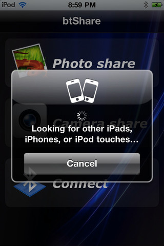 Bluetooth Photo & Camera Share