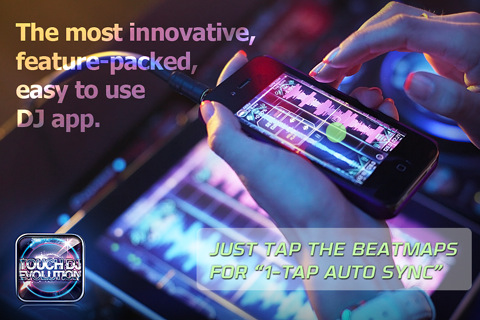 Touch DJ™ Evolution - Visual Mixing, Key Lock, AutoSync
