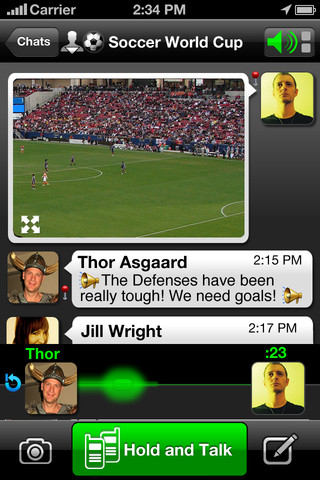 Voxer Walkie-Talkie PTT