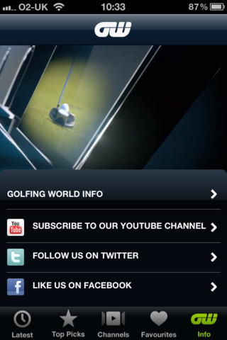 Golfing world
