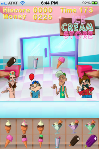 Ice Cream Shop Game HD Lite