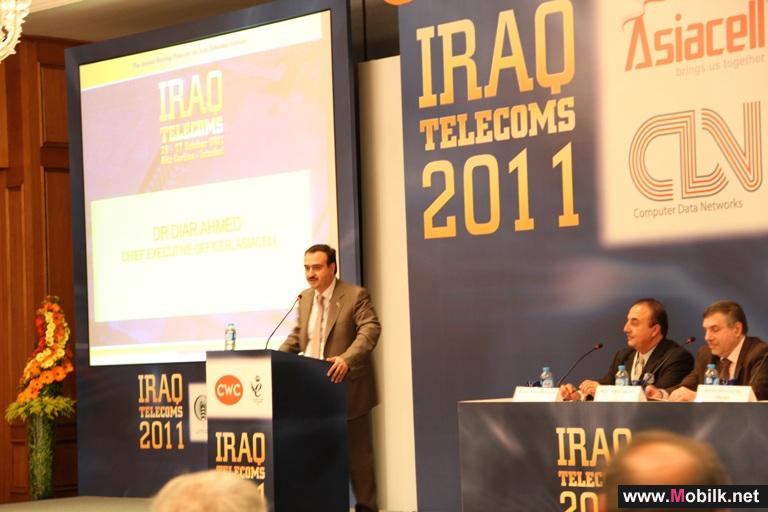 Asiacell Platinum Sponsor of 6th Iraq Telecoms 2011 Conference