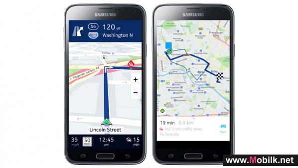 HERE for Samsung: Fresh maps for the new Samsung Gear S