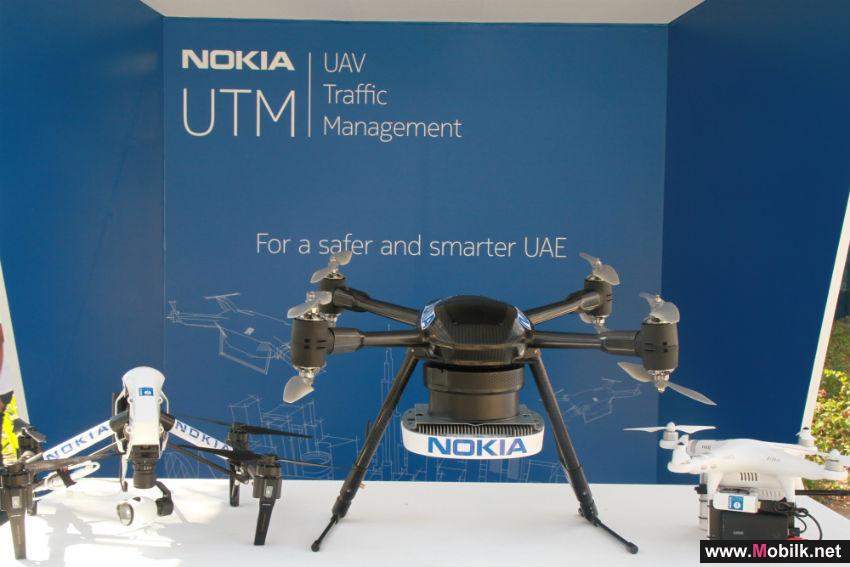 نوكيا تقدم تقنية التطور طويل الأمد لاستخدام الطائرات بدون طيار في المدن الذكية