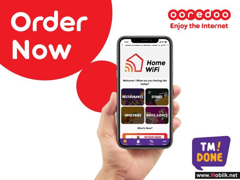  Get Connected with Ooredoo Home Internet Through Talabat  & TM DONE