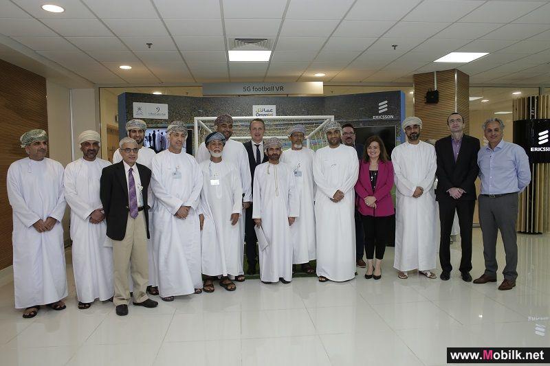 Oman Telecom Authority, Omantel and Ericsson showcase future