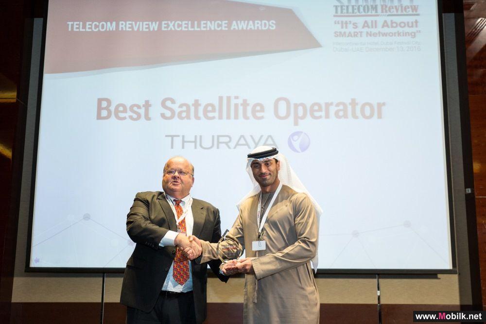 Thuraya named Satellite Operator of the Year in  Telecom Review Awards