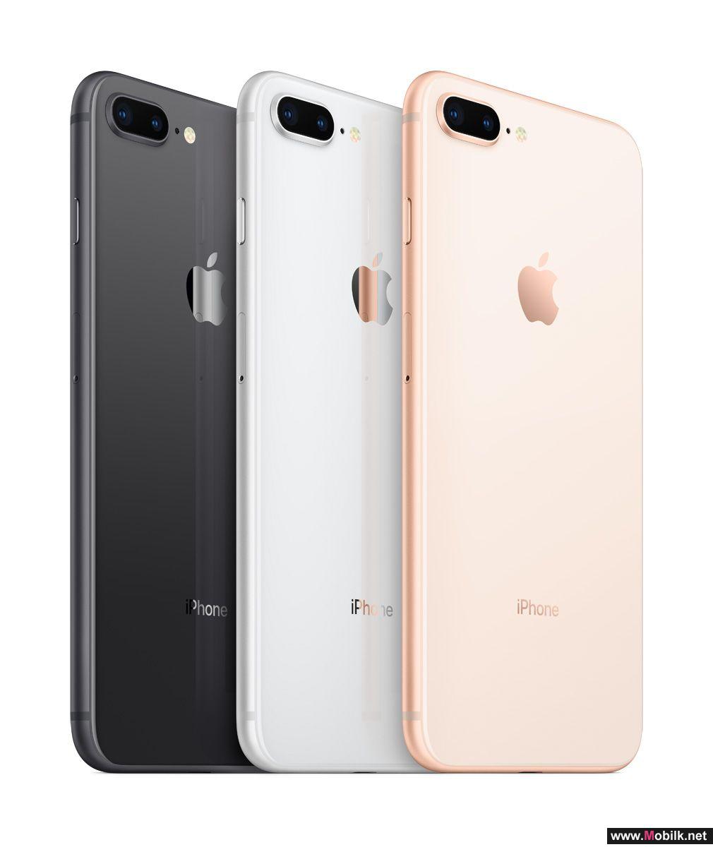 دو تعلن توفيرها هاتفي iPhone 8 وiPhone 8 Plus لعملائها بدولة الإمارات في  23 سبتمبر