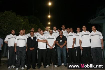 Syriatel meets Syria first national team before its trip to Turkey 