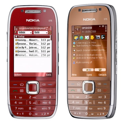 Nokia E75 enters UK stores