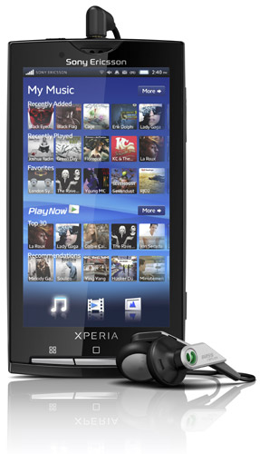 جهاز XPERIA™ X10 جديد سوني إريكسون