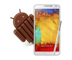 Galaxy Note 3 يتذوق طعم أندرويد كيت كات رسميا من سامسونج